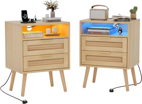 Bonvache bedside table - bedside,