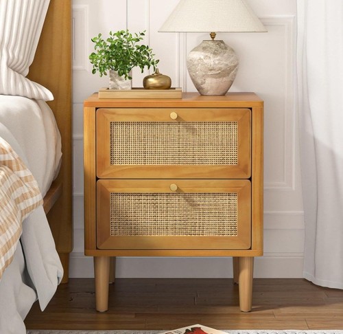 Fully assembled bedside table - fully,