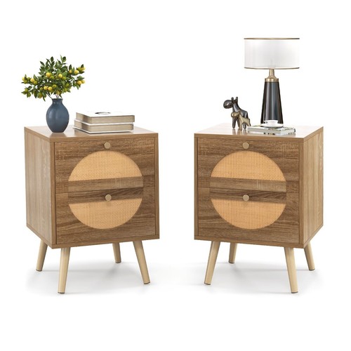 Costway 2pcs rattan - costway,