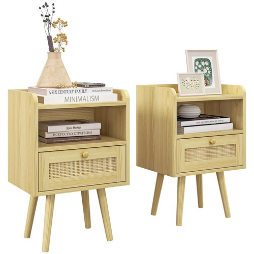 Set two rattan weave - of,