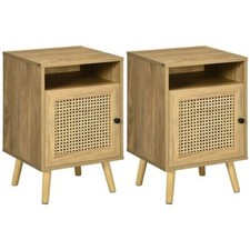 Set of 2 Bedside Tables with