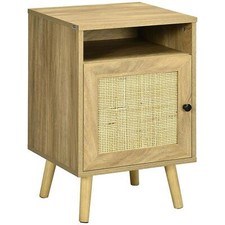 HOMCOM Bedside Table with