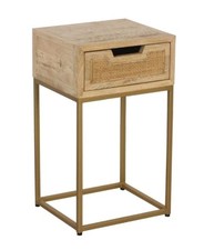 Claire Rattan 1 Drawer Side